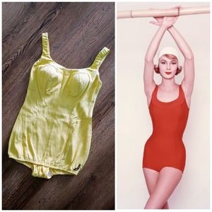 60s swimsuit